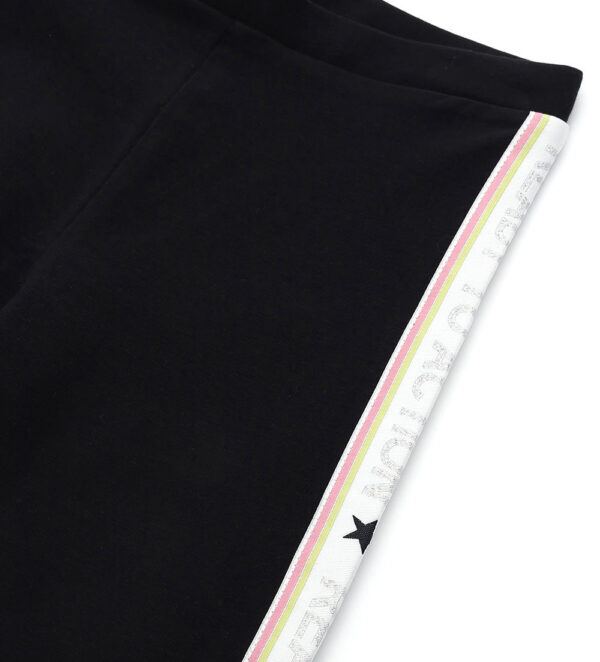 Active girl leggings with bands – Image 2