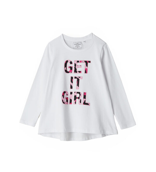 Active girl long sleeved t-shirt
