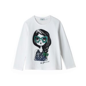 Miss couture girl t-shirt with bow