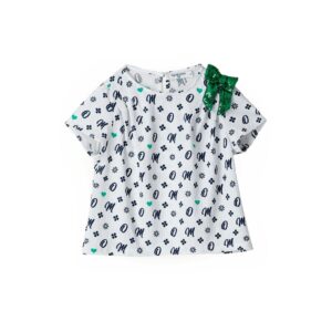 Miss Couture Girl Blouse With Bow