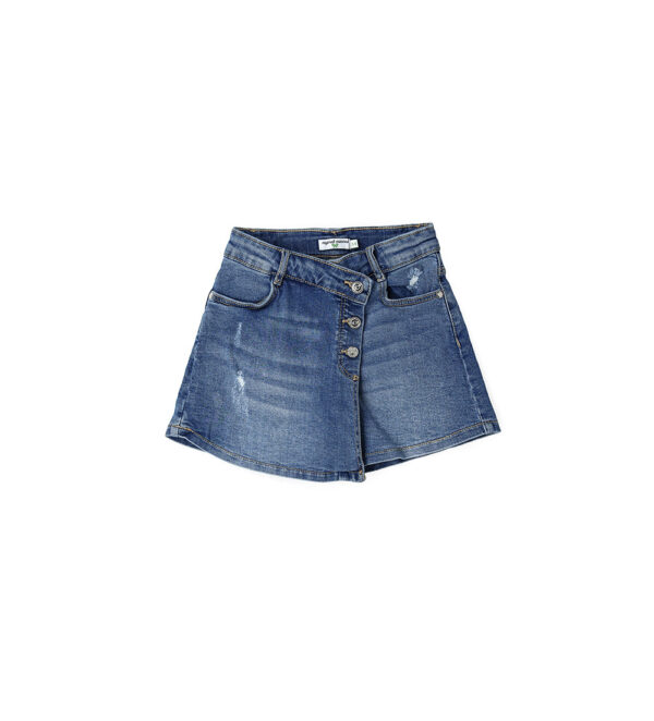 Miss Couture Girl Denim Pants Skirt