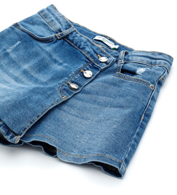 Miss Couture Girl Denim Pants Skirt – Image 3