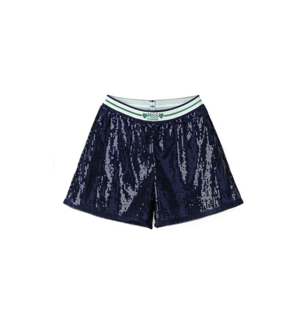 Miss Couture Girl Bermuda With Sequins