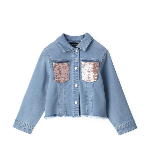 Jackets girl denim jacket 2