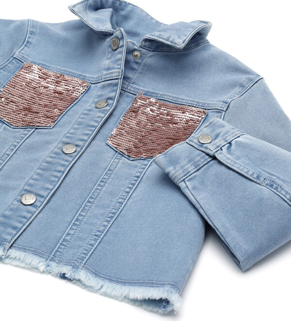 Jackets girl denim jacket 2 – Image 2