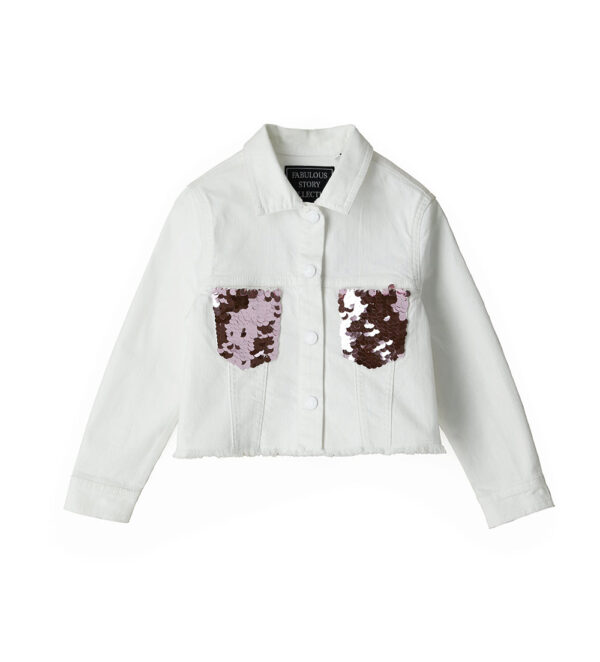 Jackets Girl Jacket With Sequins