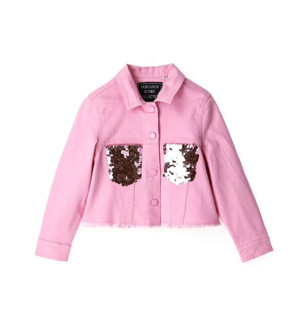 Jackets Girl Jacket With Sequins – Image 5