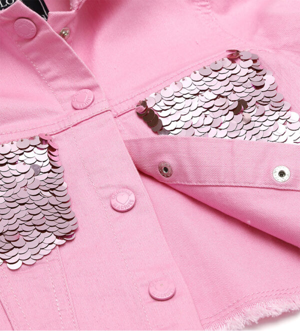 Jackets Girl Jacket With Sequins – Image 7