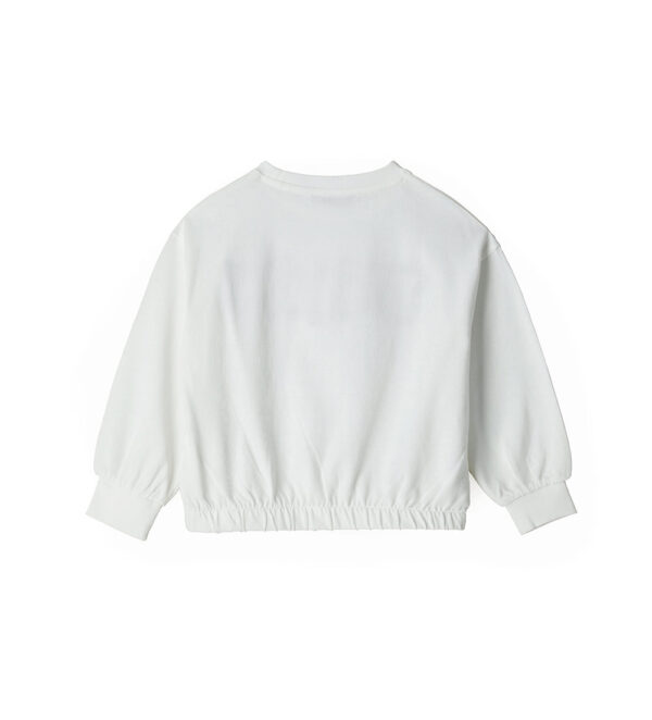 Street Chic Girl Sweatshirt With Embroidery – Image 2
