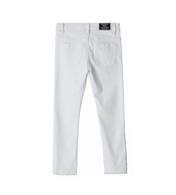 Street chic girl trousers with fringes – Image 5
