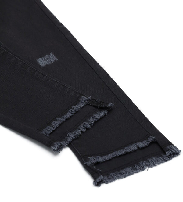 Street Chic Girl Trousers With Fringes – Image 4