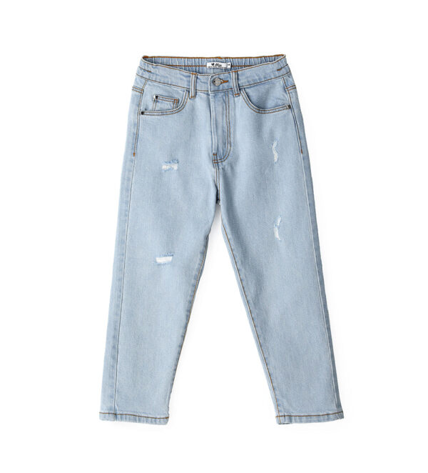 Street chic girl denim jegging 1