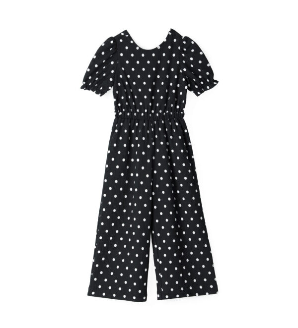 Street chic girl crepe jumpsuit