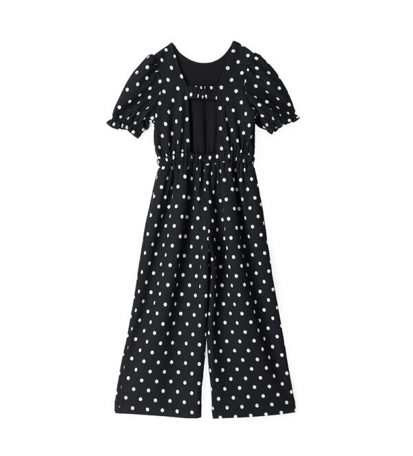 Street chic girl crepe jumpsuit – Image 6