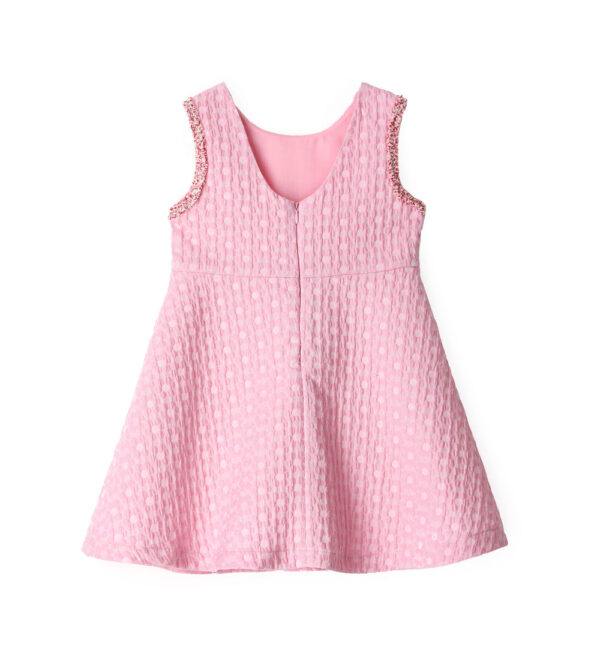 Special day girl tweed effect dress – Image 6
