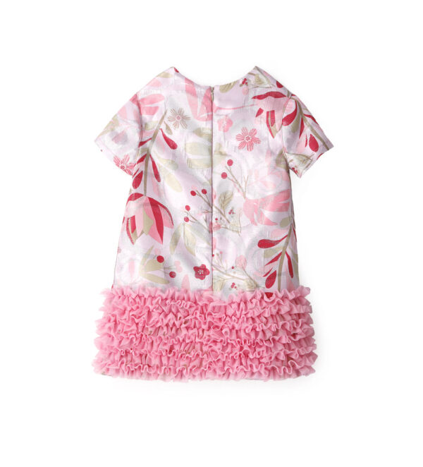 Special day girl damask effect dress – Image 6