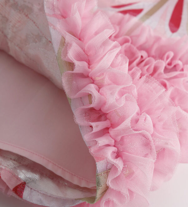 Special day girl damask effect dress – Image 4