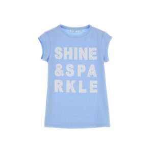 Miss lace girl t-shirt with applications 2