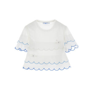 Miss lace girl t-shirt with applications 3