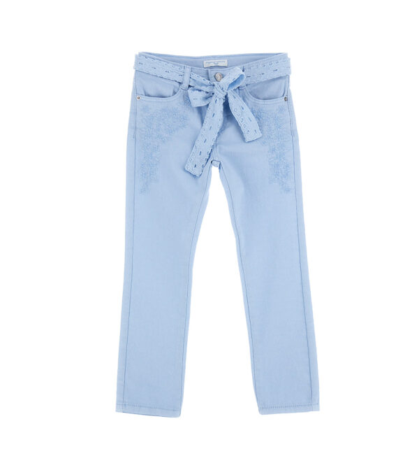 Miss lace girl slim model trousers
