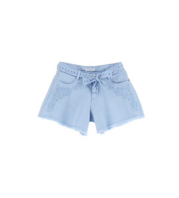 Miss lace girl flared shorts
