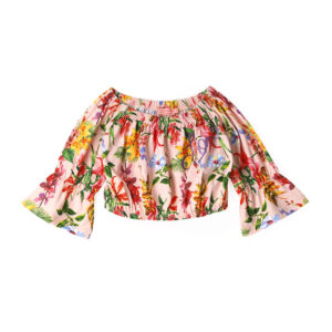Ibiza's market girl 3/4 sleeve t-shirt