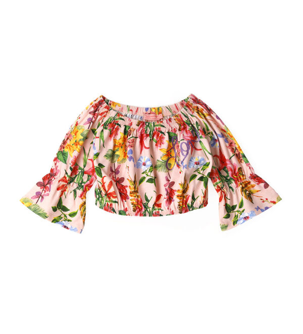 Ibiza's market girl 3/4 sleeve t-shirt