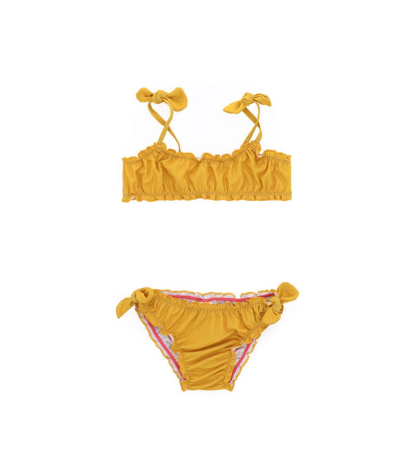 Beachwear girl glitter effect beach set