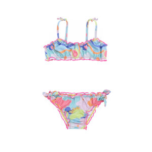 Beachwear girl ribbed beach set