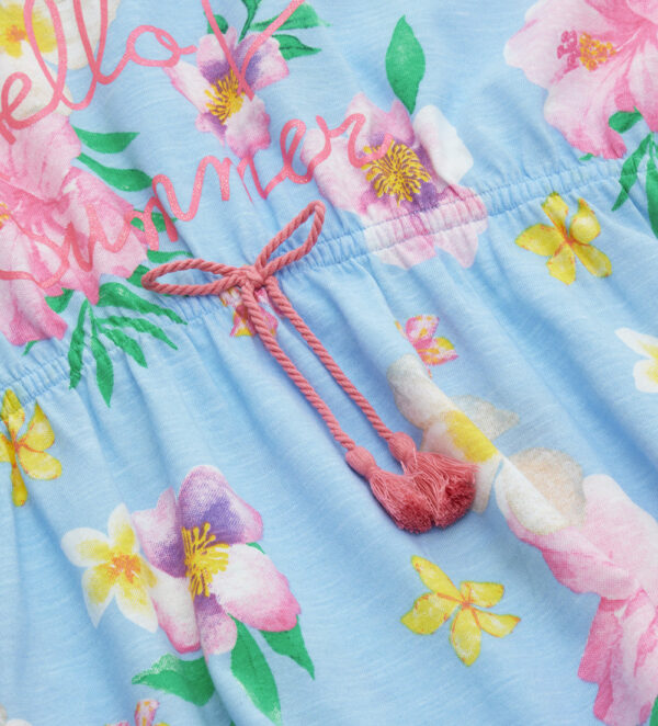 Beachwear girl dress cover with fringes – Image 3