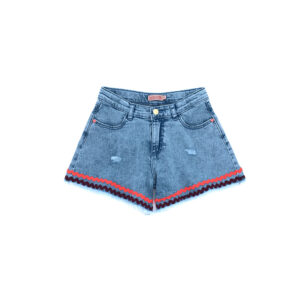 Ibiza's market girl denim shorts