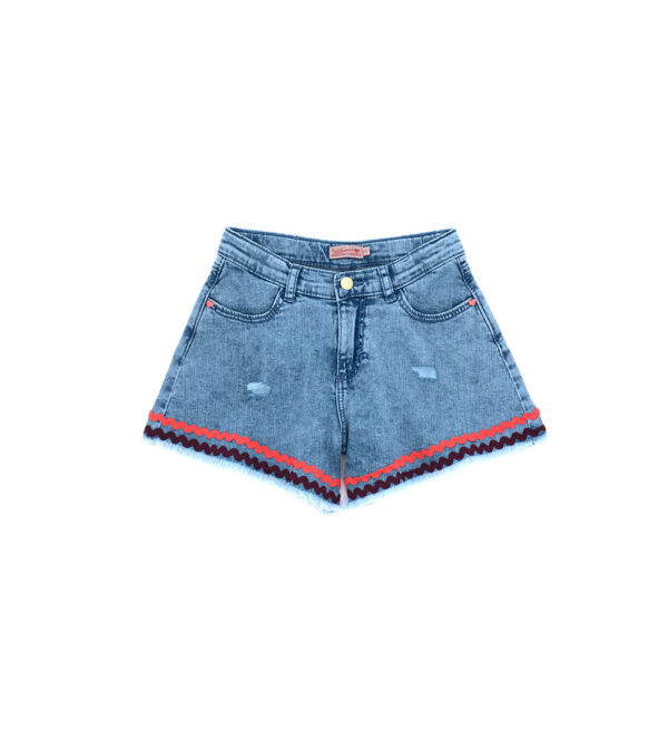 Ibiza's market girl denim shorts