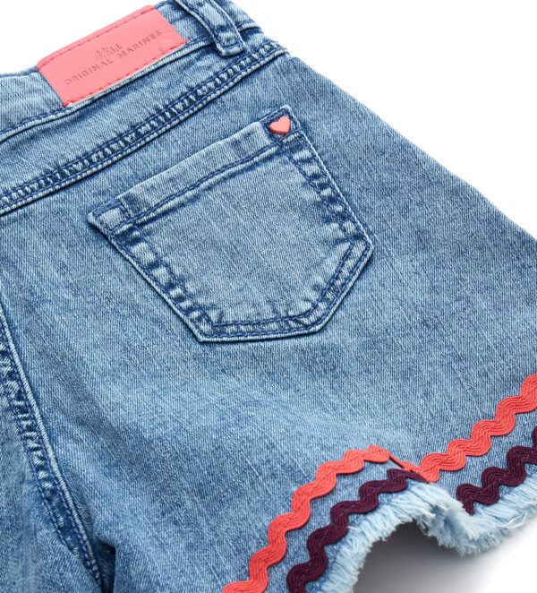 Ibiza's market girl denim shorts – Image 6