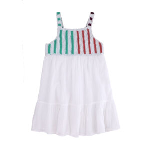 Ibiza's market girl dress with braces