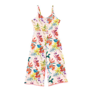 Ibiza's market girl cotton overalls