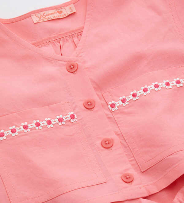 Ibiza's market girl shirt and shorts set – Image 2