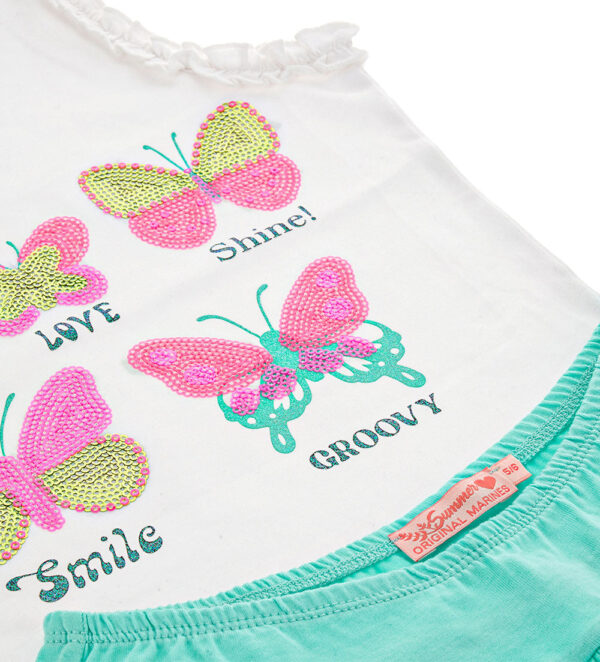 Ibiza's market girl set tops and shorts – Image 2
