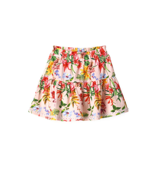 Ibiza'S Market Girl Skirt With Flowers