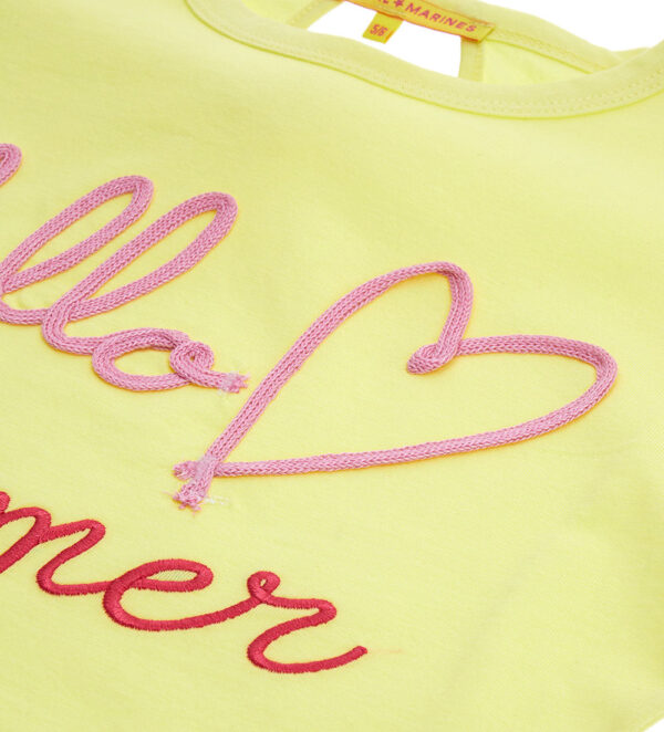 Tropical pastel girl drop opening t-shirt – Image 2