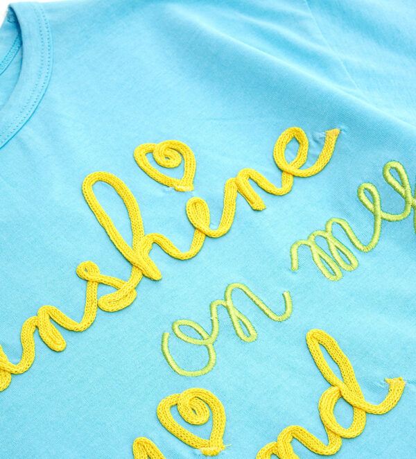 Tropical pastel girl drop opening t-shirt – Image 10