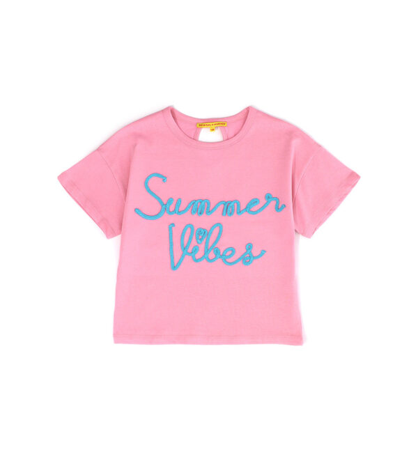 Tropical pastel girl drop opening t-shirt – Image 5