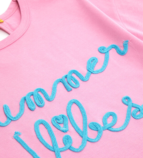 Tropical pastel girl drop opening t-shirt – Image 6