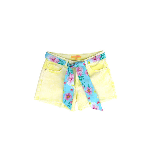 Tropical pastel girl shorts 5 pockets 1 – Image 6