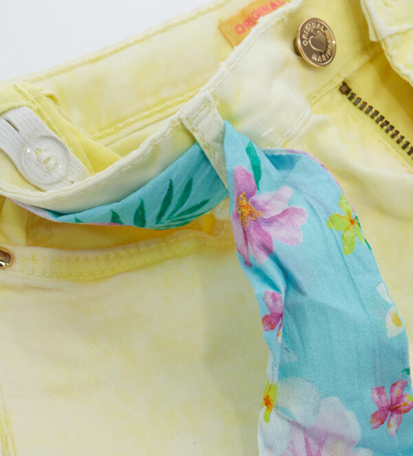 Tropical pastel girl shorts 5 pockets 1 – Image 7