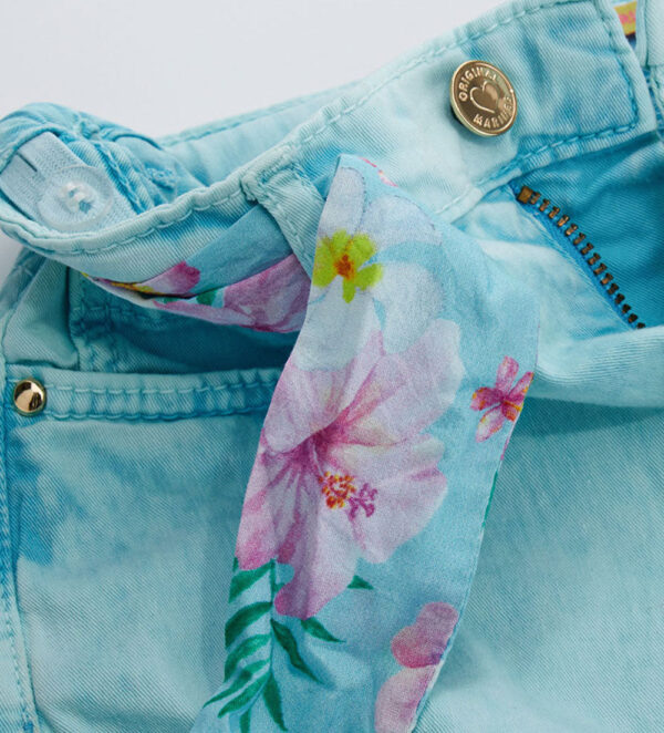 Tropical pastel girl shorts 5 pockets 1 – Image 12