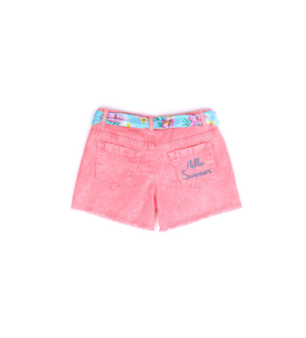 Tropical pastel girl shorts 5 pockets 1 – Image 5