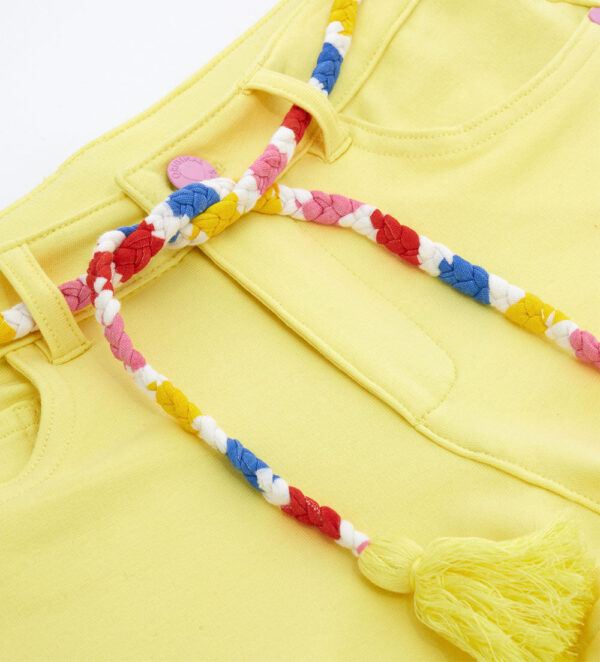 Tropical pastel girl shorts 5 pockets 2 – Image 2