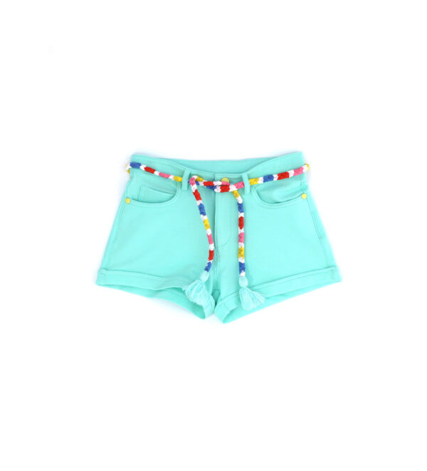 Tropical pastel girl shorts 5 pockets 2 – Image 9