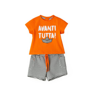 Blacky blaze new born boy t-shirts and shorts sets 1