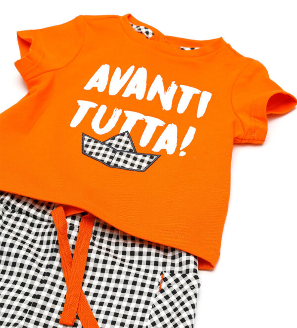 Blacky blaze new born boy t-shirts and shorts sets 1 – Image 2